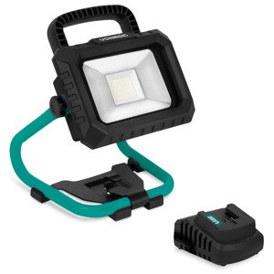 Akumulátorové pracovní světlo LED 20V - 1800 lumenů | Včetně 4,0Ah baterie a rychlonabíječky