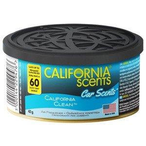 Vůně do auta CALIFORNIA SCENTS california clean - plechovka