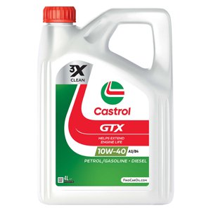 Motorový olej CASTROL gtx 10w-40 a3/b4 4 lt