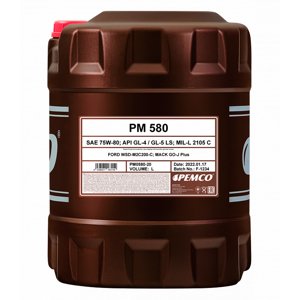 Motorový olej PEMCO 580 75w-80 gl-4/5 ls 60 lt