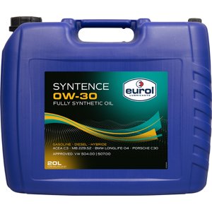 Motorový olej EUROL syntence fs 0w-30 ll 20 lt