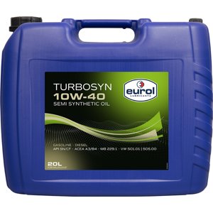 Motorový olej EUROL turbosyn 10w-40 a3/b4 20 lt