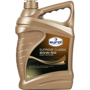 Motorový olej EUROL supreme classic 20w-50 5 lt