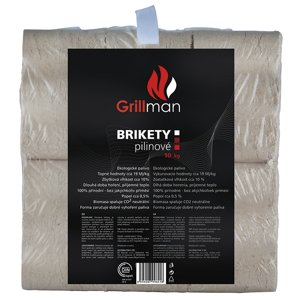 Grillman pilinové brikety 10 kg