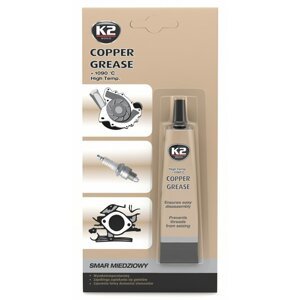Měděný mazací tuk pro tepelně namáhané spoje K2 copper grease 20 ml
