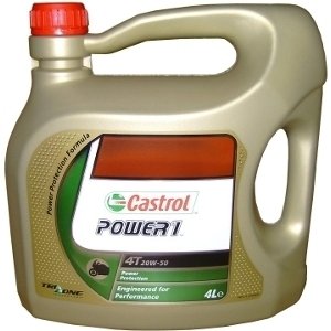 Motocyklový olej CASTROL power1 4t 20w-50 4 lt