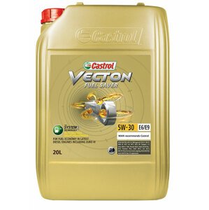 Motorový olej CASTROL vecton fuel saver 5w-30 e6/e9 20 lt