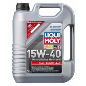 Motorový olej LIQUI MOLY mos2 leichtlauf 15w-40