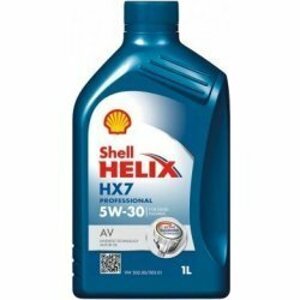 Motorový olej SHELL helix professional hx7 5w-30 av 1 lt