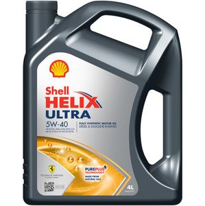 Motorový olej SHELL 5w-40 helix ultra 4 lt