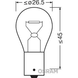 Žárovka hlavního světlometu OSRAM 7506