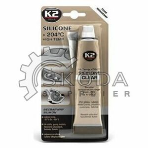 K2 silicone clear 85 g - vysokoteplotní čirý silikon K2 b255
