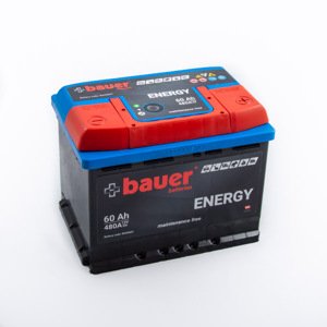 Trakční baterie BAUER energy 60ah 12v 460a 242x175x190