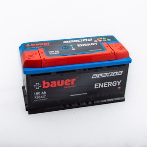 Trakční baterie BAUER energy 100ah 12v 720a 354x175x190