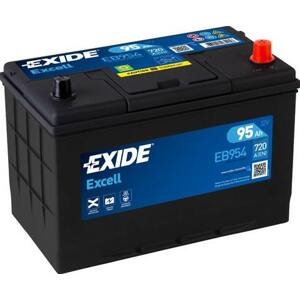 Autobaterie excell 12v 95ah 720a 306x175x190 EXIDE eb954