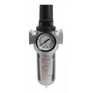 Regulátor tlaku vzduchu - odlučovač vody 1/2, max. 10 bar - SATRA