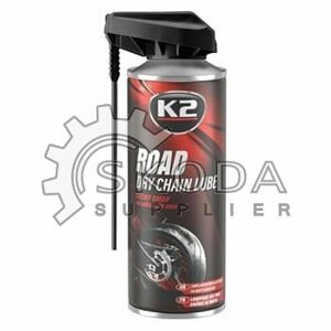 K2 road dry chain lube 400 ml - suché mazivo na řetězy motocyklů K2 w143