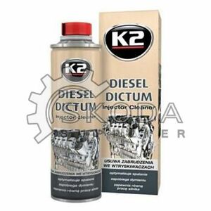 K2 diesel dictum 500 ml - čistič vstřikovacího systému K2 w325