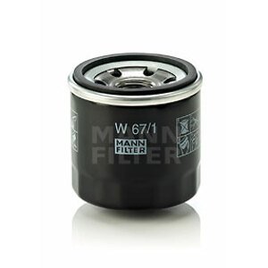 Olejový filtr MANN-FILTER w67/1