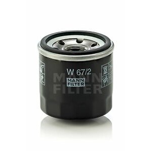 Olejový filtr MANN-FILTER w67/2