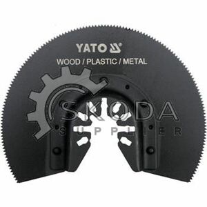 Segmentový pilový list pro multifunkci hss, 88mm (dřevo, plast, kov) YATO yt-34680