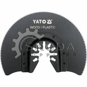 Segmentový pilový list pro multifunkci hcs, 88mm (dřevo, plast) YATO yt-34681