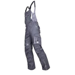 Kalhoty montérkové s laclem Summer H6125/54, tmavě šedé