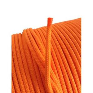 Šňůra pletená bez jádra PES 3 mm, 200 m, oranžová, ENPRO
